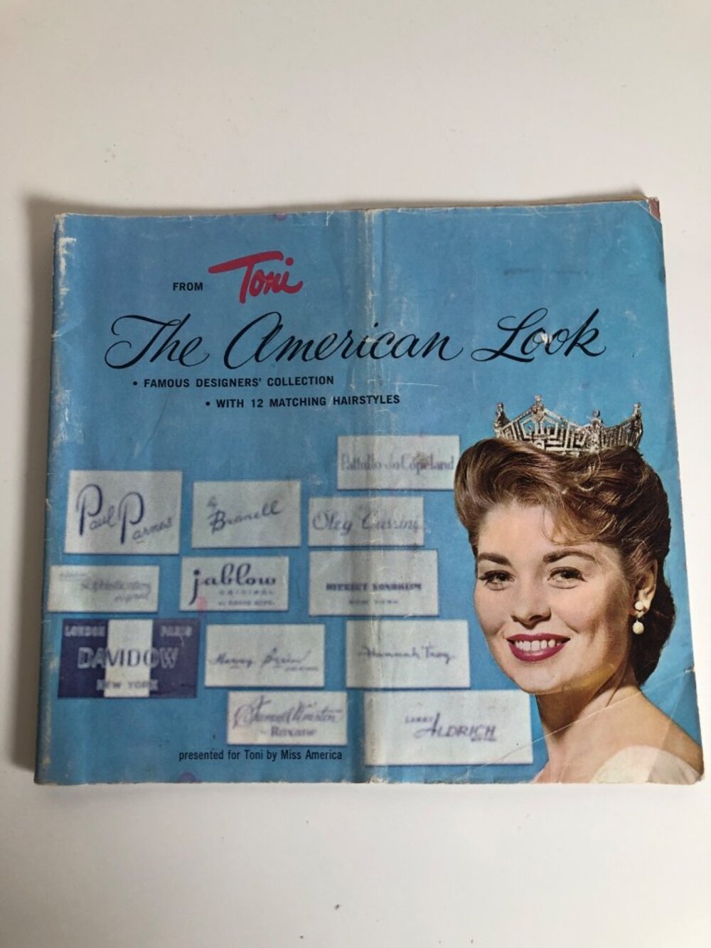 Vintage Toni The American Look Miss America Beauty Paper Booklet 1960s
